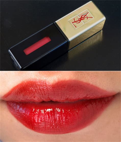 ysl pur couture glossy stain swatches